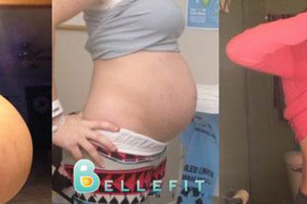 Featured Mom Danielle Shares her 3 Week Results with Bellefit Postpartum Belly Band