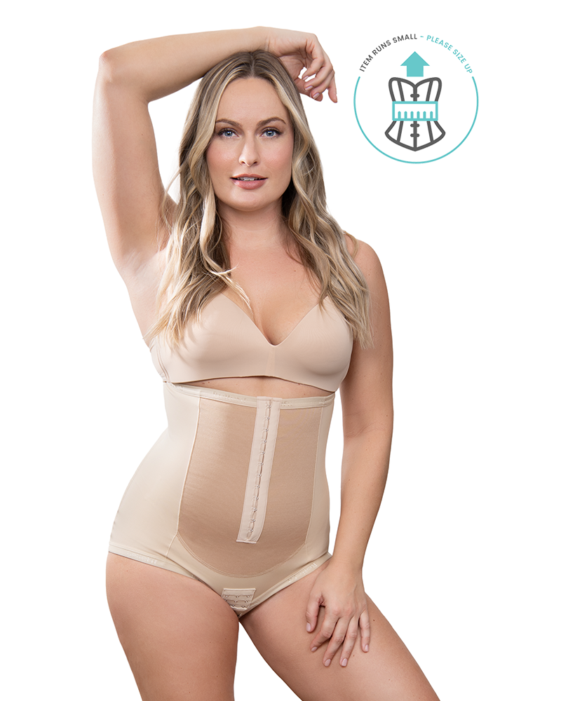 Postpartum Corset Girdle + Cheekster Corset - Bellefit Postpartum Girdles and Corsets