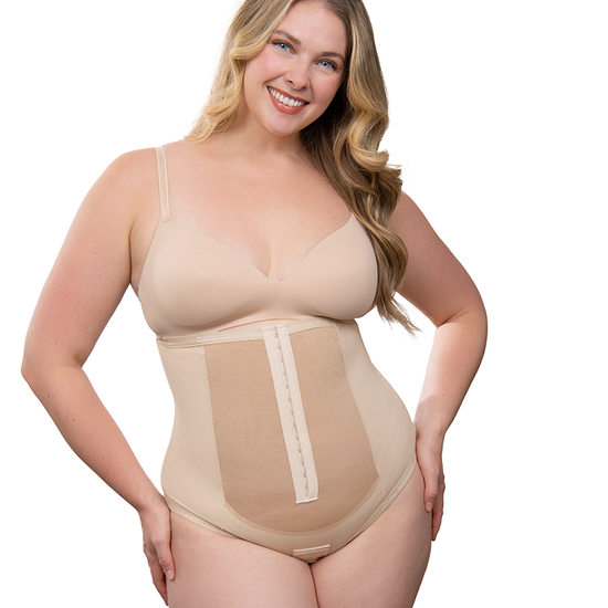Postpartum Corset Girdle + Cheekster Corset - Bellefit Postpartum Girdles and Corsets