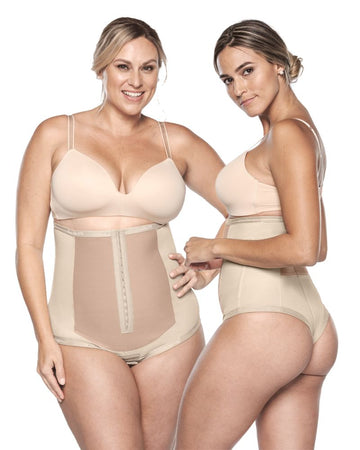 Postpartum Corset Girdle + Cheekster Corset - Bellefit Postpartum Girdles and Corsets