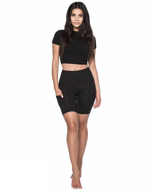 Shaper Bike Shorts with Pockets - Bellefit Postpartum Girdles and Corsets