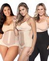 Bodysuit Corset + Postpartum Girdle Corset + High-Waisted Postpartum Support Legging - Bellefit Postpartum Girdles and Corsets