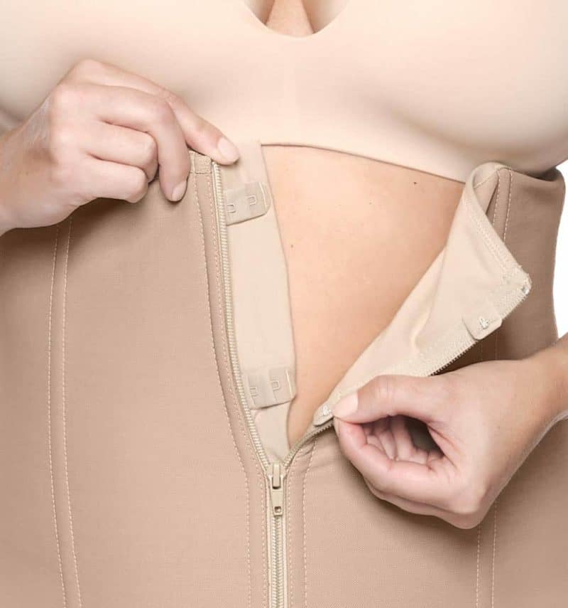 Abdominal Binder w/ Zipper - Bellefit Postpartum Girdles and Corsets