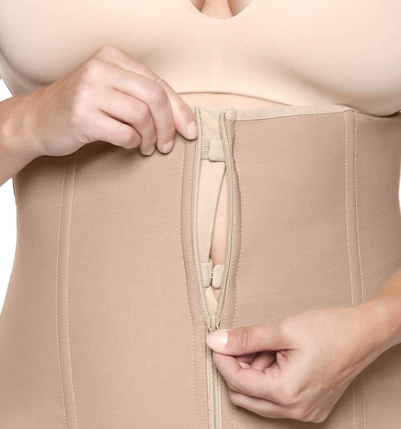 Abdominal Binder w/ Zipper - Bellefit Postpartum Girdles and Corsets