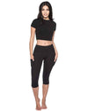 Capri Compression Leggings - Bellefit Postpartum Girdles and Corsets