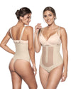 corset thong girdle with removable shoulder straps