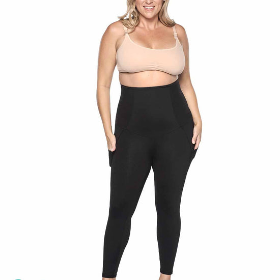Bodysuit Corset + Postpartum Girdle Corset + High-Waisted Postpartum Support Legging - Bellefit Postpartum Girdles and Corsets