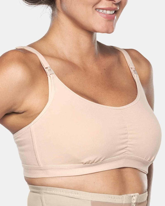 Bellefit Full Coverage, No Wire, Clip Down Nursing Bra