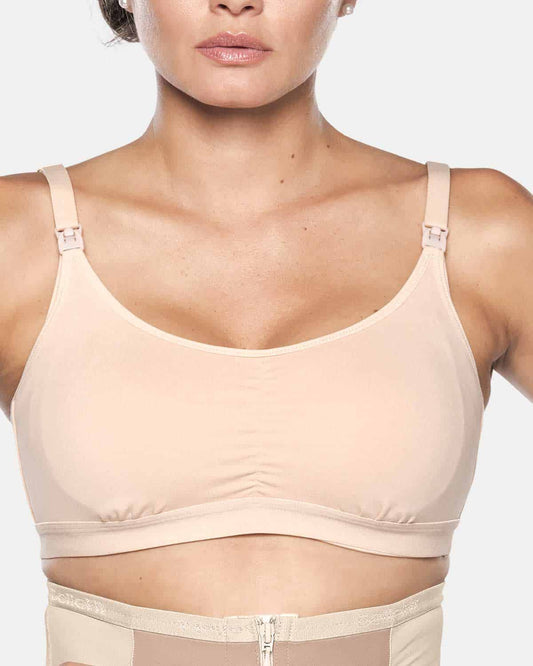 Bellefit Full Coverage, No Wire, Clip Down Nursing Bra