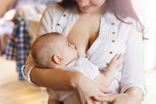 mother breastfeeding baby