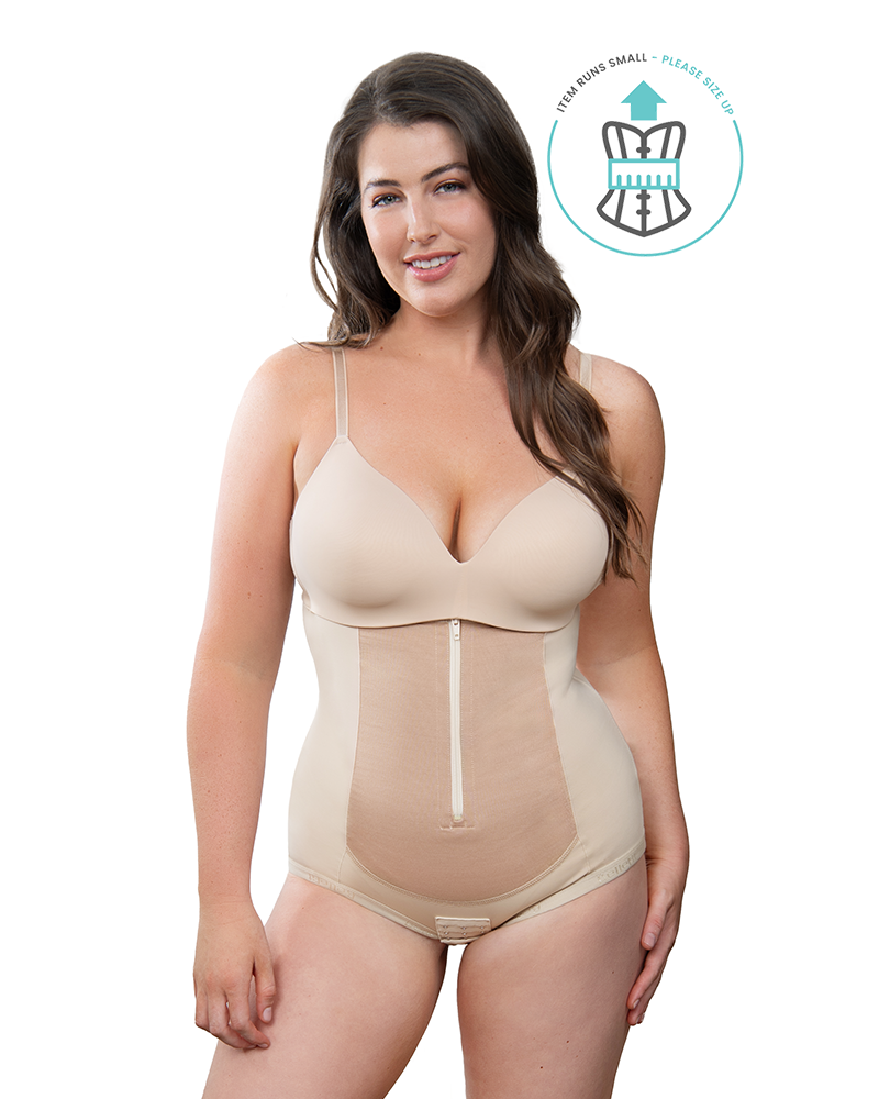 Bellefit Girdle with Front Zipper Bellefit Postpartum Girdles and Corsets