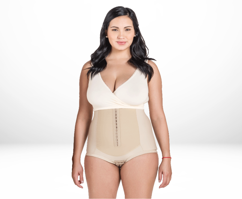 A Pea In the Pod Bellefit Postpartum Bodysuit Corset - Beige • Price »