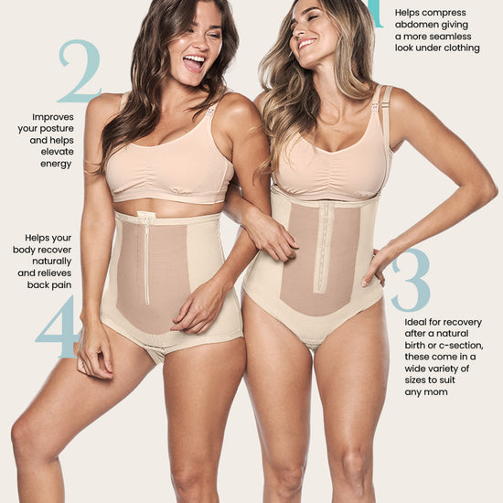 dual closure girdle features