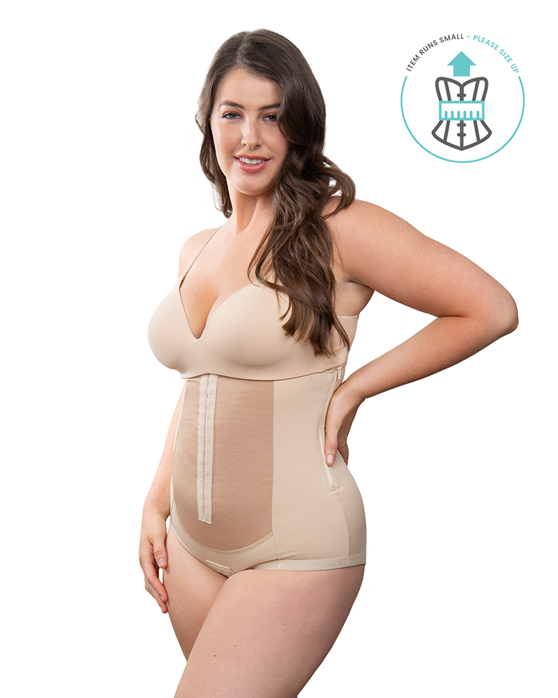 Postpartum Girdle + Dual Closure Girdle Bundle - Bellefit Postpartum Girdles and Corsets