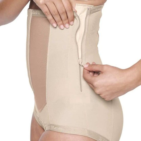 Girdle w/ Side Zipper + Girdle w/ Front Zipper - Bellefit Postpartum Girdles and Corsets