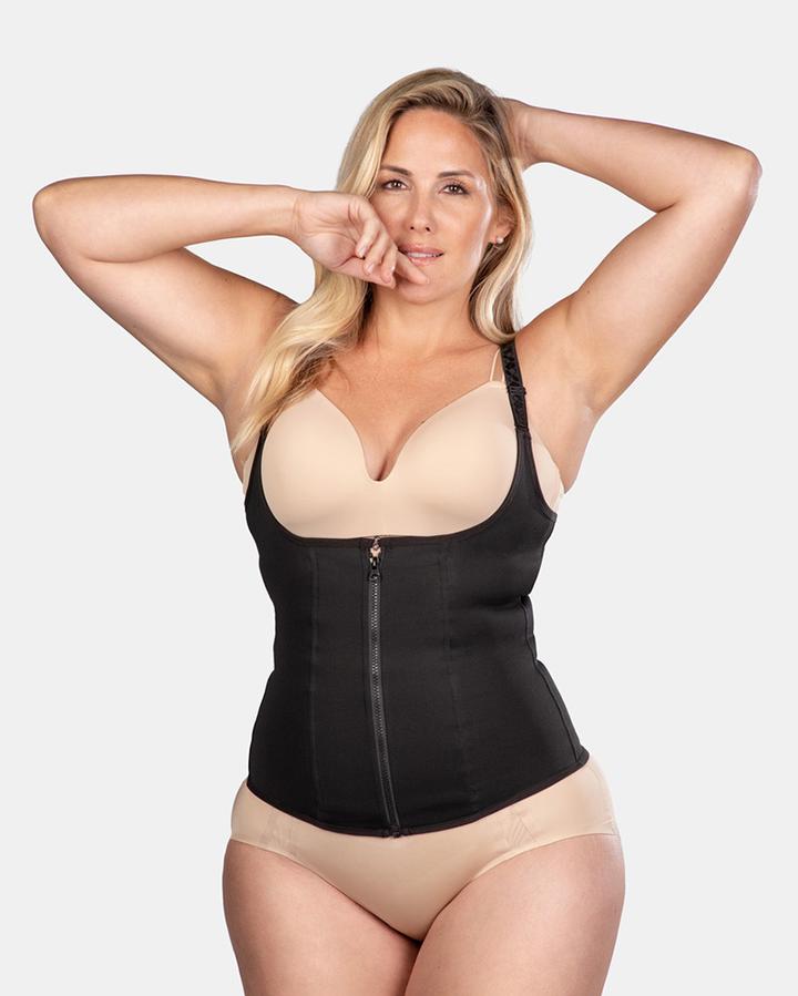 Steel Boned Womens Waist Trainer Postpartum Corset Vest For Weight Loss,  Sport Body Shaping, And Tummy Tops Shapewear From Fandeng, $29.71