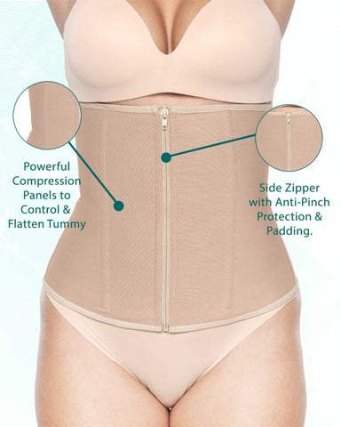 ZTOV Postpartum Waist Trainer Corset | Post-Pregnancy Shaper Belt