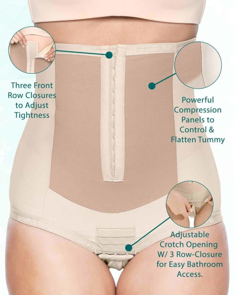BELLEFIT Postpartum Girdle with Hooks Corset size S - Pre-owned