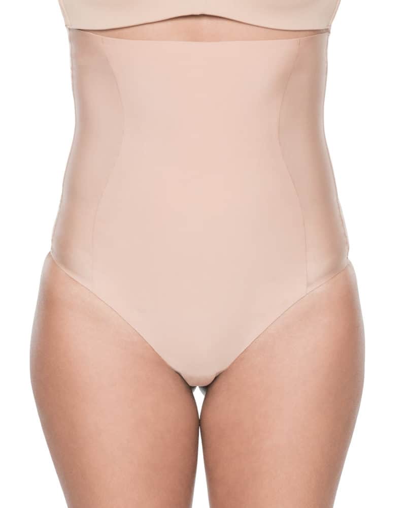 A No-Slip Seamless High-Waisted Tummy Control Thong