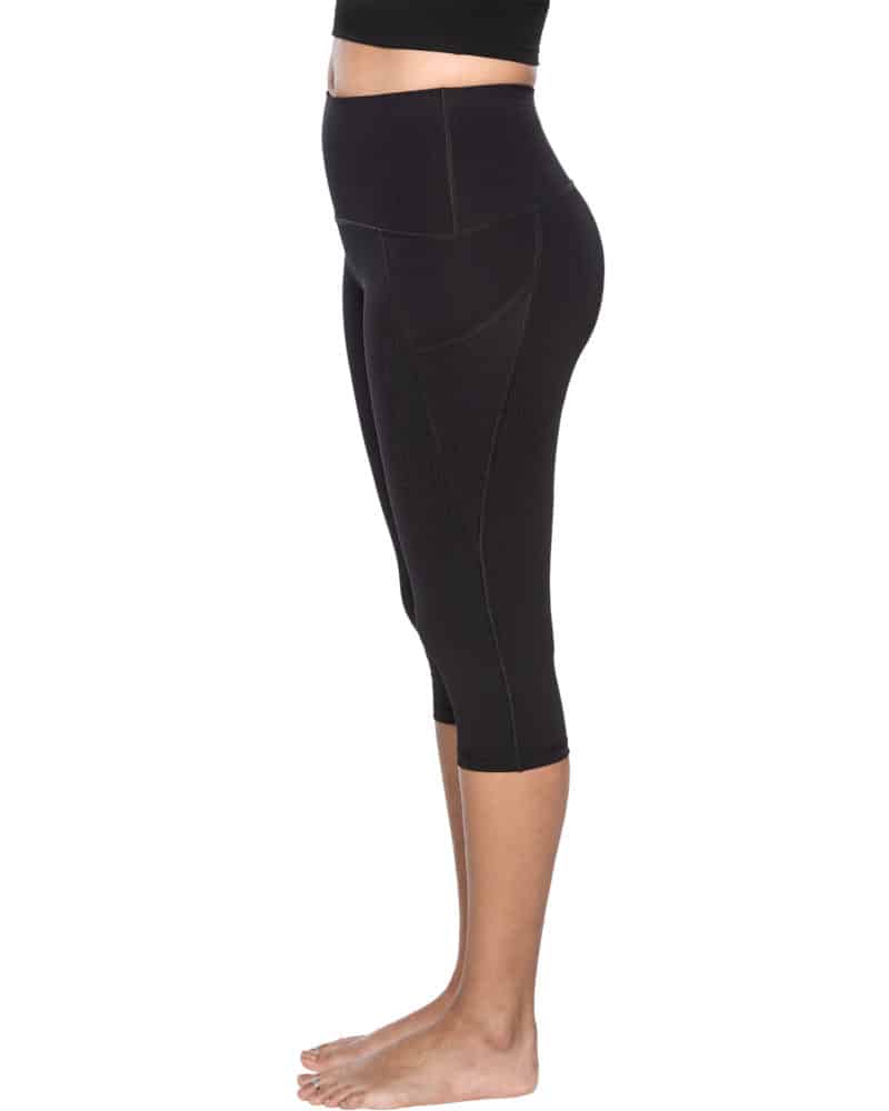 VALMASS Compression Leggings for Women Capri High Waist