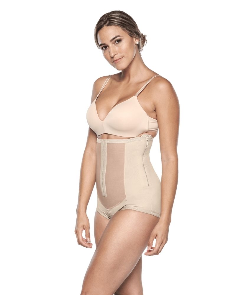 Anti Chafing Shapewear Shaping Underwear Body Shaper Top Bodysuit Plus Size  Body Suit Hold Your Core Padded Knickers Shapewear Ladies Bodysuit Shapewear  : : Fashion