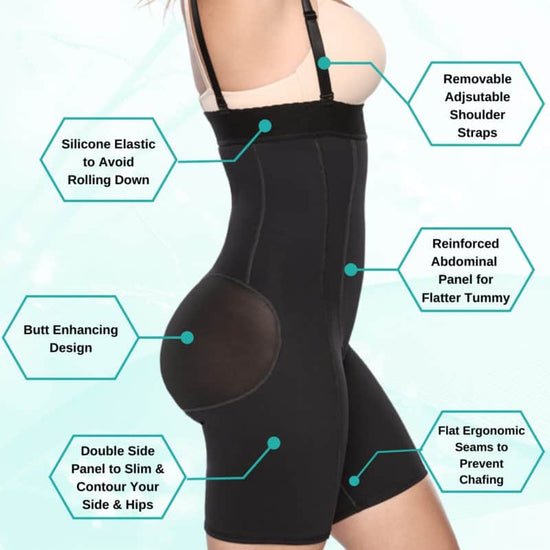 Bellefit Power Shaping Bodysuit - Bellefit Postpartum Girdles and Corsets